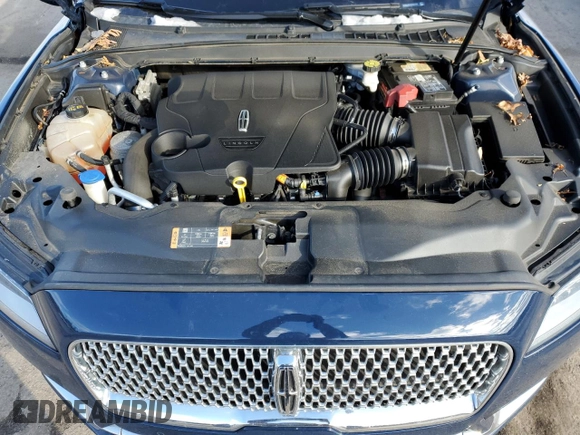 2019 Lincoln Continental Reserve with VIN 1LN6L9NC0K5607462, listed as a Copart auction lot 44191765 with 78,593 mi miles and Salvage Title. Bid and sale history available at DreamBid. Image 11.