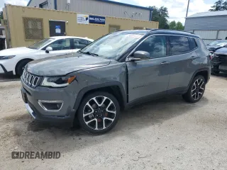 2021 Jeep Compass Limited z VIN 3C4NJDCB9MT599478, wystawiony jako Copart lot #57153205 z przebiegiem 144 711 mil mil oraz Szkoda całkowita • Salvage title. Historia ofert i sprzedaży dostępna na DreamBid. Obrazek 1.