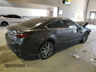 2021 Mazda 6 Grand Touring Reserve with VIN JM1GL1WY4M1618379, listed as a Copart auction lot 53128104 with 19,646 mi miles and Salvage Title. Bid and sale history available at DreamBid. Image 3.