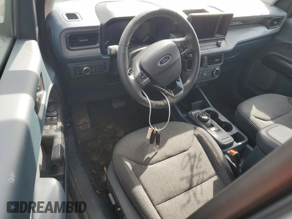 2024 Ford Maverick XLT with VIN 3FTTW8H34RRB36752, listed as a Copart auction lot 57611195 with 4,568 mi miles and Salvage title. Bid and sale history available at DreamBid. Image 8.