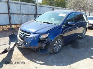 2016 Honda Odyssey Touring Elite with VIN 5FNRL5H92GB018400, listed as a IAAI auction lot 41786969 with 155,610 mi miles. Bid and sale history available at carsss.com. Image 17.