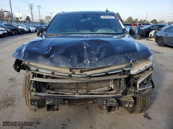 2022 Chevrolet Suburban RST with VIN 1GNSCEKD8NR205606, listed as a Copart auction lot 43213945 with NaN miles and Salvage Title. Bid and sale history available at carsss.com. Image 5.