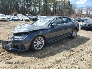 2019 Audi A4 Premium Plus z VIN WAUENAF45KN020643, wystawiony jako Copart lot #50687695 z przebiegiem Nie podano mil oraz Szkoda całkowita • Salvage title. Historia ofert i sprzedaży dostępna na DreamBid. Obrazek 1.