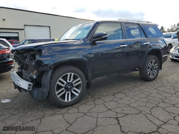 2024 Toyota 4Runner Limited with VIN JTEKU5JR8R6217678, listed as a Copart auction lot 44185055 with 17,225 mi miles and Salvage Title. Bid and sale history available at carsss.com. Image 1.