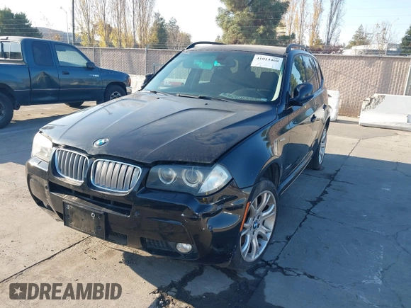 2010 BMW X3 xDrive30i with VIN WBXPC9C41AWJ39788, listed as a IAAI auction lot 41014468 with 181,636 mi miles. Bid and sale history available at carsss.com. Image 6.