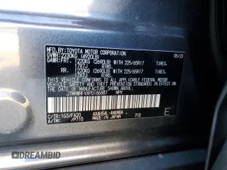 2023 Toyota RAV4 Hybrid XLE with VIN JTMRWRFVXPD186887, listed as a Copart auction lot 46419525 with 16,435 mi miles and Salvage Title. Bid and sale history available at carsss.com. Image 13.