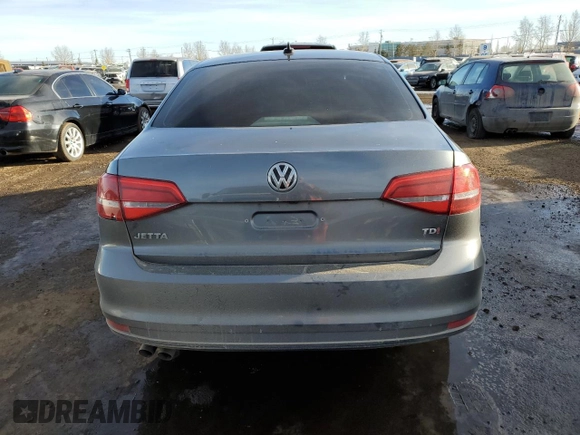 2015 Volkswagen Jetta with VIN 3VWWA7AJ3FM270768, listed as a Copart auction lot 41975575 with 208,593 mi miles and Salvage title. Bid and sale history available at DreamBid. Image 6.