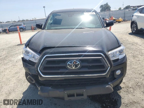 2022 Toyota Tacoma SR5 with VIN 3TMBZ5DN9NM035304, listed as a Copart auction lot 59221575 with 18,008 mi miles and Salvage title. Bid and sale history available at DreamBid. Image 5.