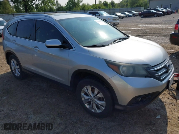 2012 Honda CR-V EX-L with VIN JHLRM4H78CC010561, listed as a IAAI auction lot 42360814 with 260,615 mi miles and . Bid and sale history available at DreamBid. Image 1.