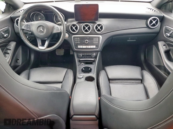 2018 Mercedes-Benz CLA 250 with VIN WDDSJ4GB1JN555893, listed as a Copart auction lot 54505525 with 81,945 mi miles and Salvage Title. Bid and sale history available at DreamBid. Image 8.