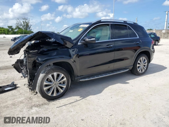 2020 Mercedes-Benz GLE 350 z VIN 4JGFB4KB2LA047776, wystawiony jako Copart lot #61509725 z przebiegiem 46 913 mil mil oraz Nie do naprawy • Non repairable. Historia ofert i sprzedaży dostępna na DreamBid. Obrazek 1.