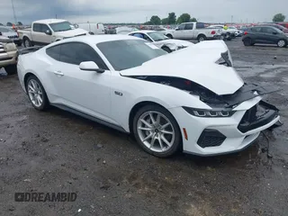 2024 Ford Mustang GT with VIN 1FA6P8CF2R5414150, listed as a IAAI auction lot 42484532 with 44,681 mi miles and . Bid and sale history available at DreamBid. Image 1.