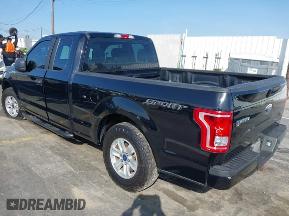 2016 Ford F-150 XL with VIN 1FTEX1C89GKG01091, listed as a IAAI auction lot 41579269 with 117,698 mi miles and . Bid and sale history available at carsss.com. Image 3.