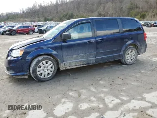 2017 Dodge Grand Caravan SE with VIN 2C4RDGBG8HR682867, listed as a Copart auction lot 47192325 with 107,667 mi miles and Salvage Title. Bid and sale history available at DreamBid. Image 1.