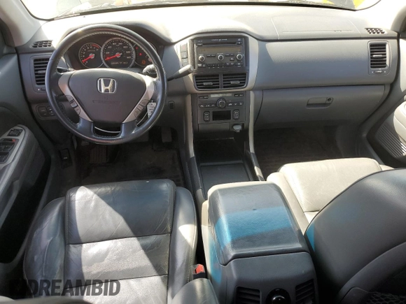 2006 Honda Pilot EX-L with VIN 5FNYF185X6B002128, listed as a Copart auction lot 52354315 with 226,585 mi miles and Non Repairable. Bid and sale history available at DreamBid. Image 8.
