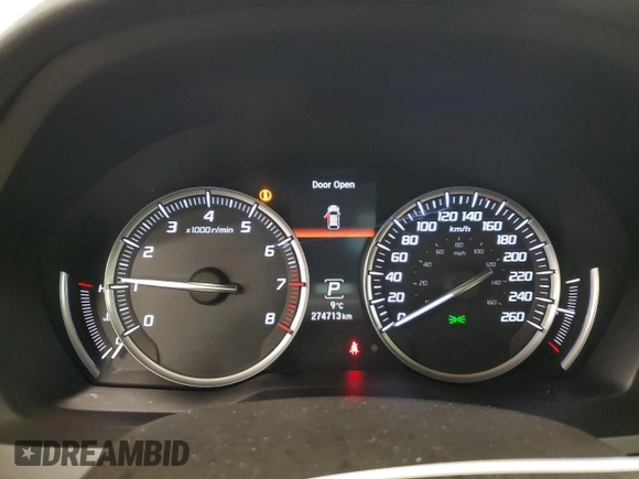 2015 Acura MDX Advance/Entertainment Pkg with VIN 5FRYD4H80FB503240, listed as a Copart auction lot 50991005 with 274,713 mi miles and Salvage Title. Bid and sale history available at carsss.com. Image 9.