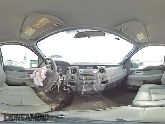 2011 Ford F-150 XL with VIN 1FTMF1CM6BFB39215, listed as a Copart auction lot 51974565 with 318,520 mi miles and Salvage Title. Bid and sale history available at DreamBid. Image 14.