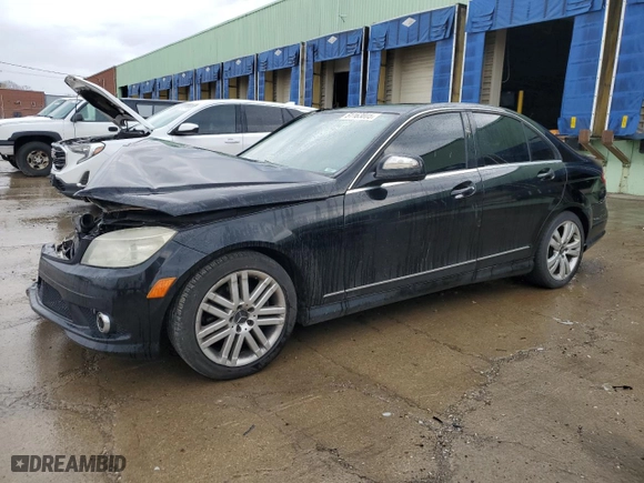 2008 Mercedes-Benz C-Class 3.0L Sport with VIN WDDGF54X18R023429, listed as a Copart auction lot 51163805 with 182,628 mi miles and Clean Title. Bid and sale history available at carsss.com. Image 1.