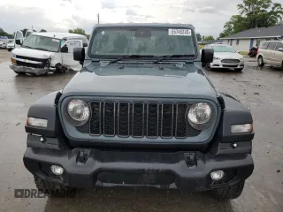 2024 Jeep Wrangler Sport с VIN 1C4PJXKN9RW214962, выставлен на аукционе Copart как лот 55745245 с пробегом 25 491 миль миль и Списание • Salvage title. История ставок и продаж доступна на DreamBid. Изображение 5.
