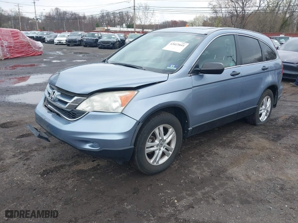2011 Honda CR-V EX with VIN 3CZRE4H58BG704388, listed as a IAAI auction lot 42027055 with 89,543 mi miles. Bid and sale history available at carsss.com. Image 2.