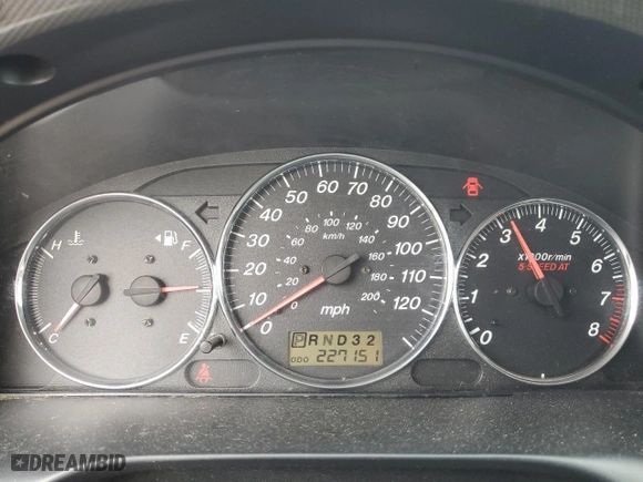 2004 Mazda MPV ES with VIN JM3LW28J240519116, listed as a Copart auction lot 58103714 with 227,151 mi miles and Salvage Title. Bid and sale history available at carsss.com. Image 9.