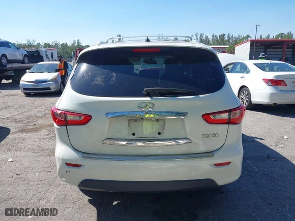2015 Infiniti QX60 with VIN 5N1AL0MN9FC505314, listed as a IAAI auction lot 41849409 with 166,834 mi miles. Bid and sale history available at carsss.com. Image 16.