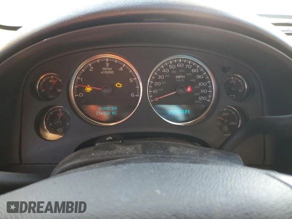 2007 Chevrolet Avalanche LT w/3LT with VIN 3GNFK12387G190077, listed as a Copart auction lot 75723414 with 254,954 mi miles and Salvage Title. Bid and sale history available at carsss.com. Image 9.