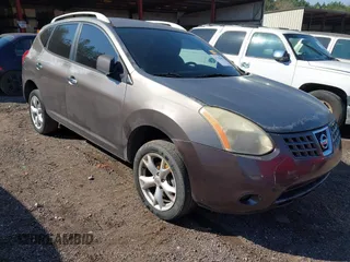 2010 Nissan Rogue S with VIN JN8AS5MT1AW009163, listed as a IAAI auction lot 41745602 with 181,479 mi miles and . Bid and sale history available at carsss.com. Image 1.