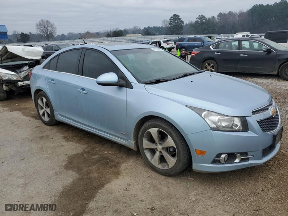 2011 Chevrolet Cruze LT w/2LT with VIN 1G1PG5S97B7249286, listed as a Copart auction lot 44778905 with 188,945 mi miles and Salvage Title. Bid and sale history available at carsss.com. Image 4.