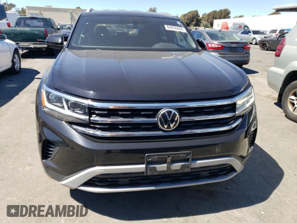 2021 Volkswagen Atlas S with VIN 1V2GC2CA0MC201812, listed as a Copart auction lot 66950404 with 75,404 mi miles and Salvage title. Bid and sale history available at DreamBid. Image 5.