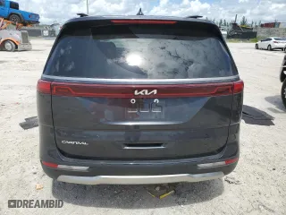 2024 Kia Carnival SX with VIN KNDNE5H37R6331882, listed as a Copart auction lot 70663554 with 21,260 mi miles and Salvage Title. Bid and sale history available at carsss.com. Image 6.