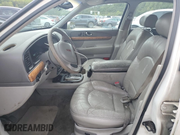 1998 Lincoln Continental with VIN 1LNFM97V8WY676657, listed as a Copart auction lot 73322134 with 0 mi miles and Salvage Title. Bid and sale history available at carsss.com. Image 7.