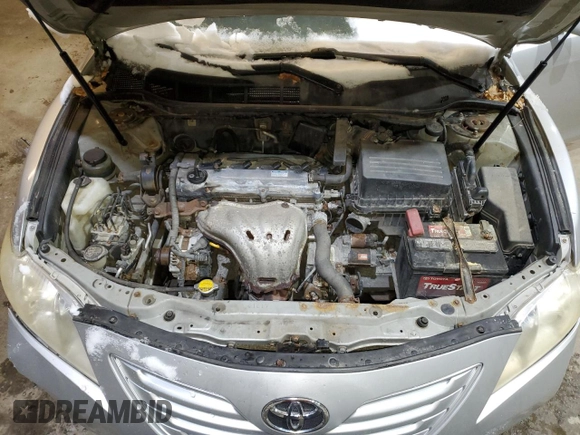 2007 Toyota Camry CE with VIN JTNBE46K073000093, listed as a Copart auction lot 89171525 with 232,737 mi miles and Salvage Title. Bid and sale history available at DreamBid. Image 11.