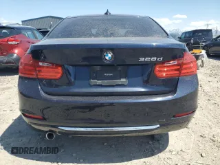 2015 BMW 3 Series 328d with VIN WBA3D3C56FK158184, listed as a Copart auction lot 53867345 with 130,952 mi miles and Clean title. Bid and sale history available at DreamBid. Image 6.