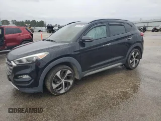 2017 Hyundai Tucson Limited with VIN KM8J3CA23HU343205, listed as a Copart auction lot 45219385 with Not provided miles and Salvage title. Bid and sale history available at DreamBid. Image 1.
