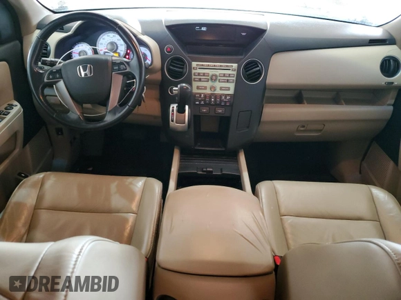 2011 Honda Pilot EX-L with VIN 5FNYF4H55BB010648, listed as a Copart auction lot 51094675 with 213,392 mi miles and Salvage Title. Bid and sale history available at DreamBid. Image 8.
