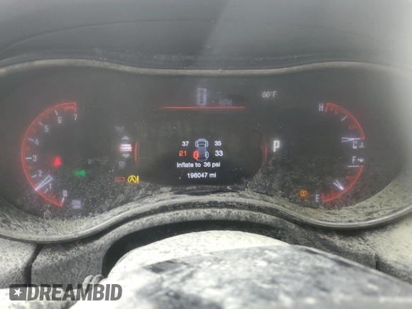 2017 Dodge Durango SXT z VIN 1C4RDJAG3HC661321, wystawiony jako Copart lot #56484865 z przebiegiem 196 047 mil mil oraz Szkoda całkowita • Salvage title. Historia ofert i sprzedaży dostępna na DreamBid. Obrazek 9.