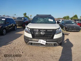 2023 Nissan Pathfinder Rock Creek with VIN 5N1DR3BD6PC254342, listed as a IAAI auction lot 41950069 with 26,144 mi miles and . Bid and sale history available at DreamBid. Image 12.