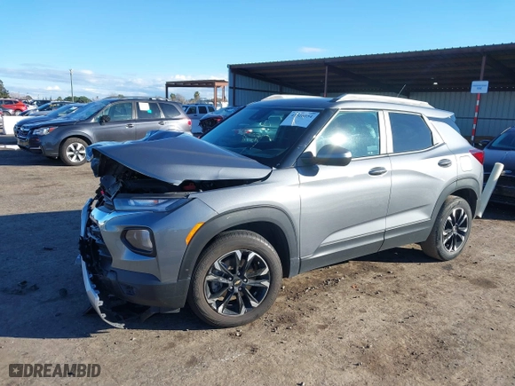 2021 Chevrolet TrailBlazer LT with VIN KL79MPS20MB152421, listed as a IAAI auction lot 41526054 with 120,760 mi miles. Bid and sale history available at carsss.com. Image 18.