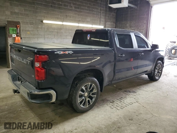 2023 Chevrolet Silverado 1500 LT with VIN 3GCPDKEKXPG112870, listed as a Copart auction lot 48990845 with 18,290 mi miles and Salvage Title. Bid and sale history available at carsss.com. Image 3.