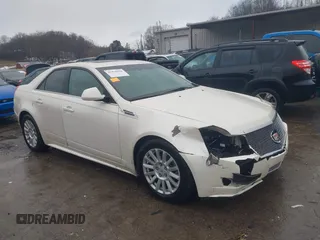 2011 Cadillac CTS Sedan Luxury with VIN 1G6DH5EY1B0143602, listed as a IAAI auction lot 41476584 with 201,989 mi miles. Bid and sale history available at carsss.com. Image 1.