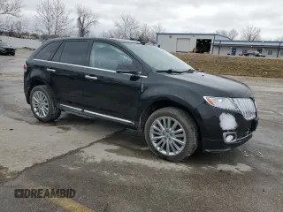 2013 Lincoln MKX with VIN 2LMDJ8JK1DBL43451, listed as a Copart auction lot 47883205 with 45,983 mi miles and Salvage Title. Bid and sale history available at carsss.com. Image 4.
