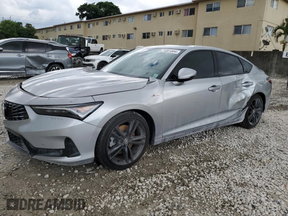 2024 Acura Integra w/A-Spec Technology Package with VIN 19UDE4H67RA005353, listed as a Copart auction lot 71351084 with 16,629 mi miles and Non Repairable. Bid and sale history available at carsss.com. Image 1.