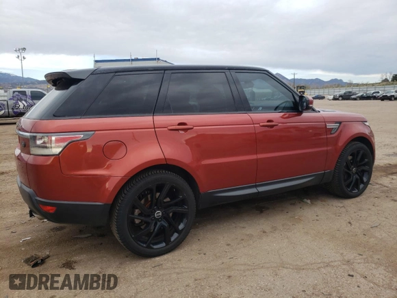 2014 Land Rover Range Rover Sport Supercharged z VIN SALWR2EF5EA300314, wystawiony jako Copart lot #52176055 z przebiegiem 137 138 mil mil oraz Czysty tytuł • Clean title. Historia ofert i sprzedaży dostępna na DreamBid. Obrazek 3.