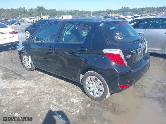 2012 Toyota Yaris L with VIN JTDKTUD33CD504907, listed as a IAAI auction lot 41587510 with 242,307 mi miles. Bid and sale history available at carsss.com. Image 3.