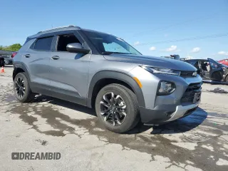 2022 Chevrolet TrailBlazer LT with VIN KL79MPSL0NB059070, listed as a Copart auction lot 54239525 with 41,755 mi miles and Salvage Title. Bid and sale history available at DreamBid. Image 4.