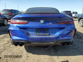 2023 BMW M8 Competition with VIN WBSDZ0C01PCK97140, listed as a Copart auction lot 48235155 with 23,932 mi miles and Clean Title. Bid and sale history available at carsss.com. Image 6.