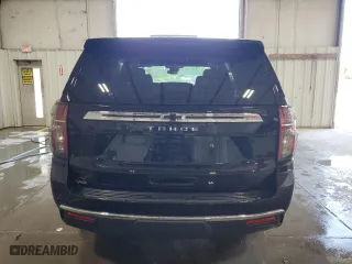 2023 Chevrolet Tahoe LS with VIN 1GNSKMKD7PR507243, listed as a Copart auction lot 69974614 with 20,191 mi miles and Salvage Title. Bid and sale history available at carsss.com. Image 6.