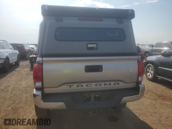 2017 Toyota Tacoma SR5 with VIN 5TFSZ5AN4HX047041, listed as a Copart auction lot 63424145 with 191,335 mi miles and Salvage title. Bid and sale history available at DreamBid. Image 6.
