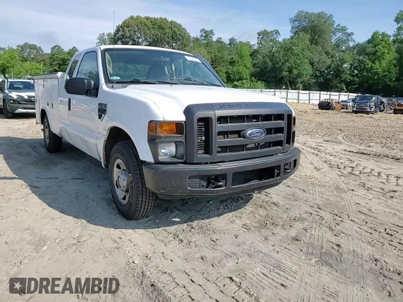 2008 Ford F-250 XL with VIN 1FDSX20558ED20386, listed as a Copart auction lot 61328455 with 111,449 mi miles and Salvage title. Bid and sale history available at DreamBid. Image 13.